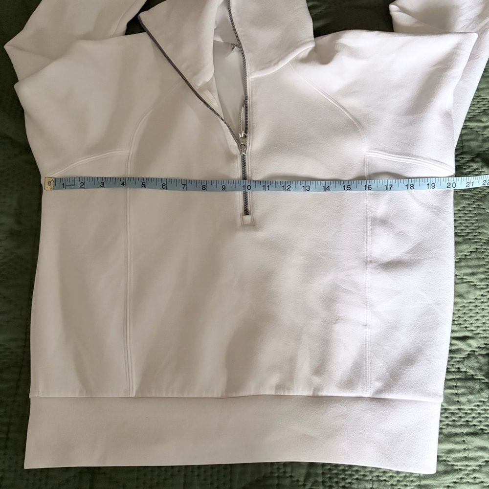 Spanx Air Essentials Half Zip Sweatshirt Small - Picture 6 of 7